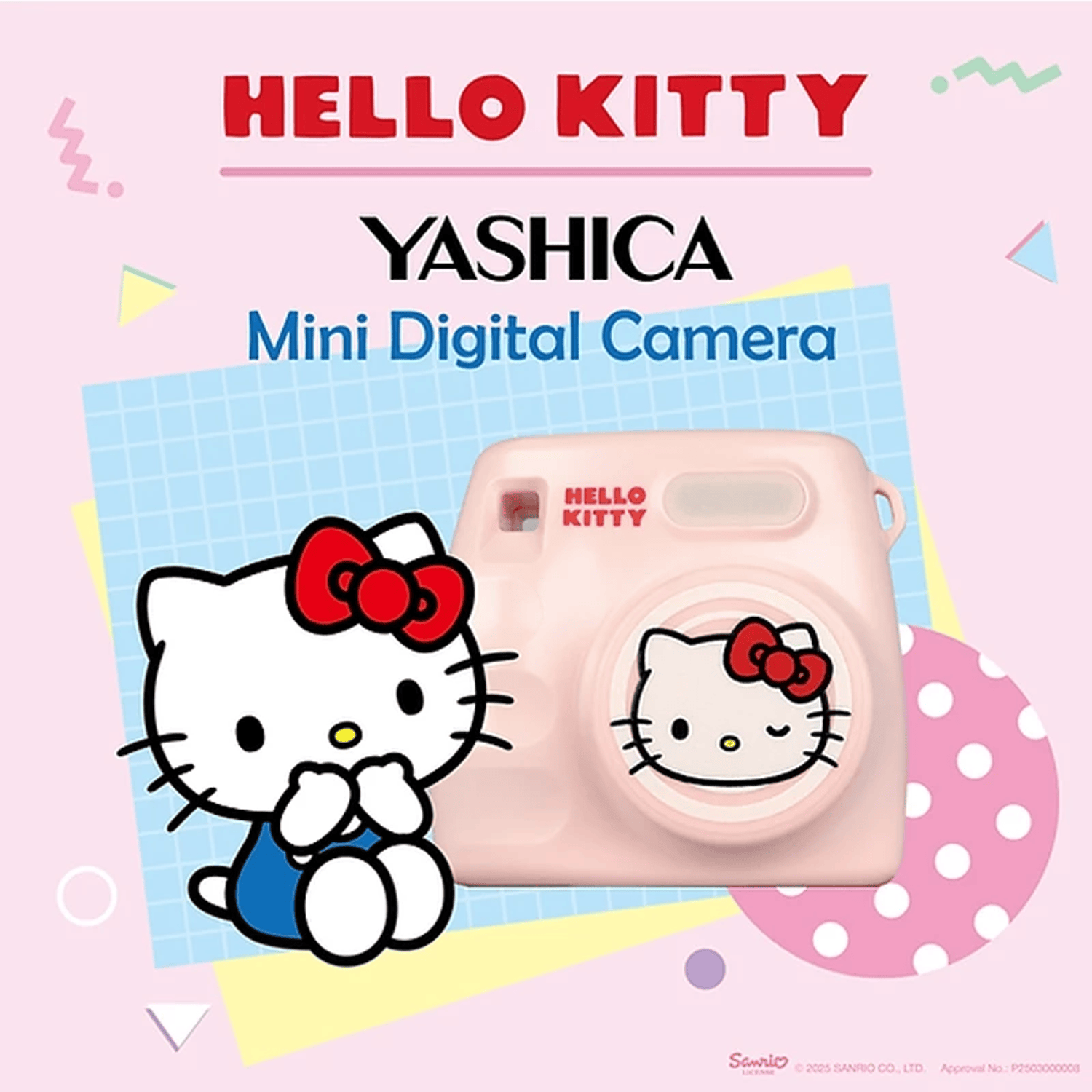 Yashica Mini Digital Camera Hello Kitty