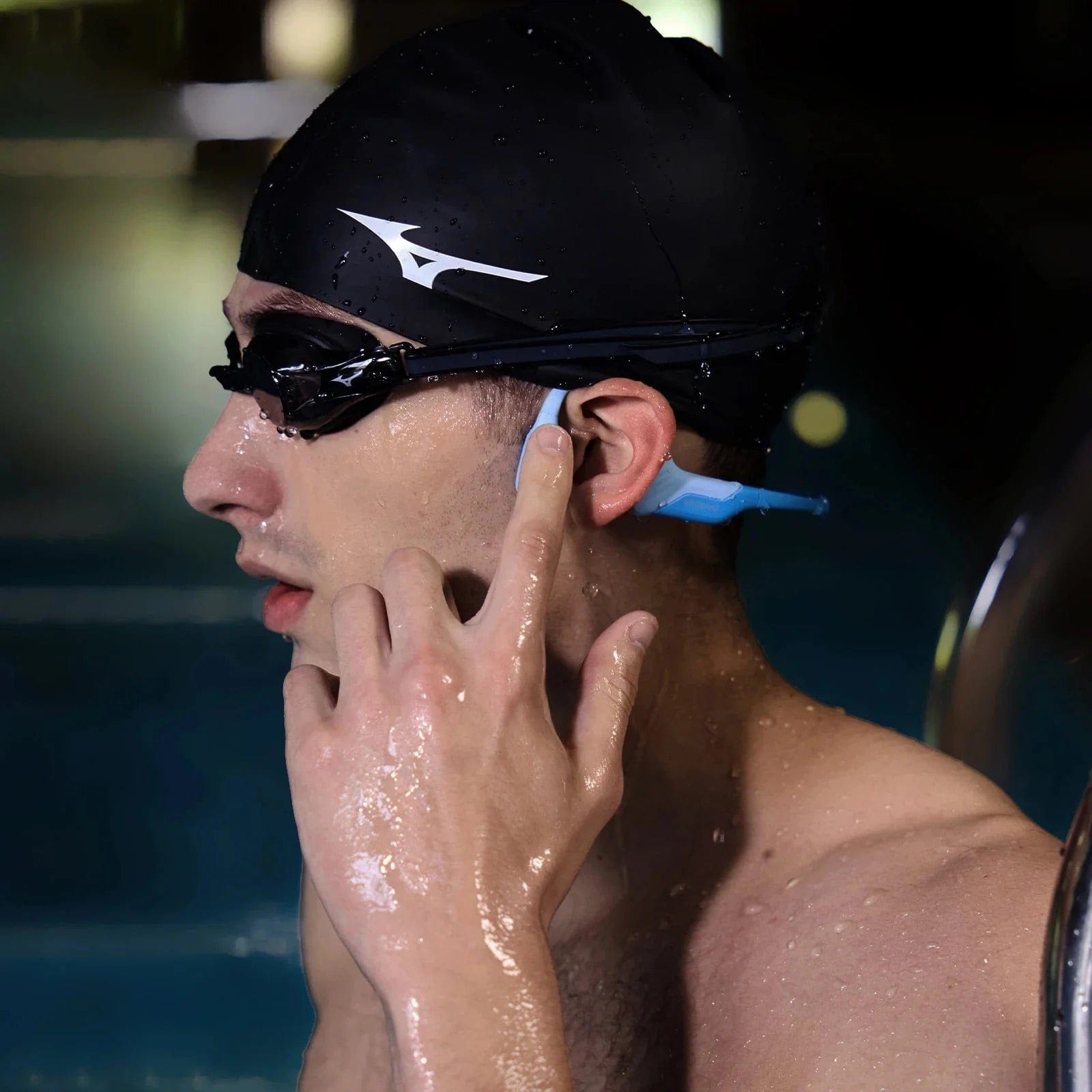 Mojawa Purra Swim IP68 Waterproof Swimming Bone Conduction Headphones