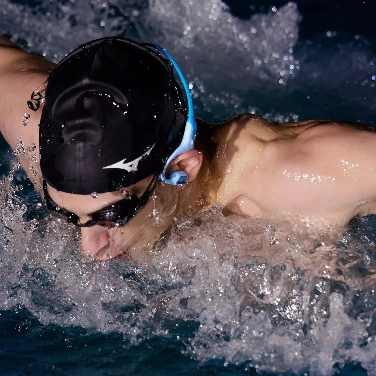 Mojawa Purra Swim IP68 Waterproof Swimming Bone Conduction Headphones