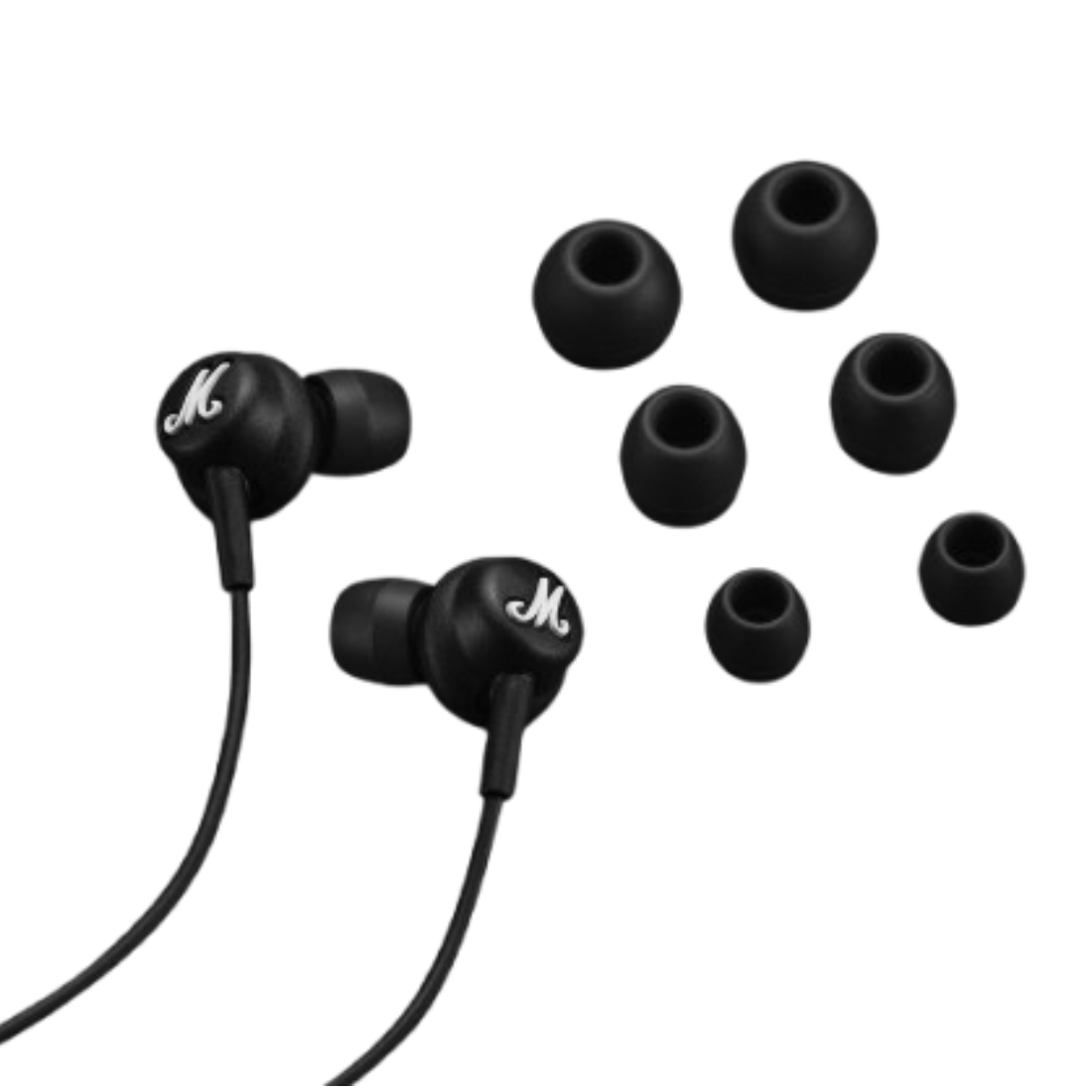 Marshall Mode Tangle Resistant Wired Earphones With USB-C Connection