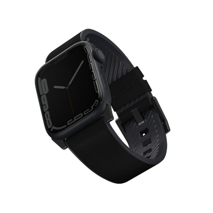 UNIQ Straden Waterproof Leather Hybrid 45mm Watch Strap