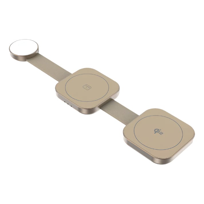 Mazer MagTrifold 03 Qi2 3in1 Foldable Wireless Travel Charger