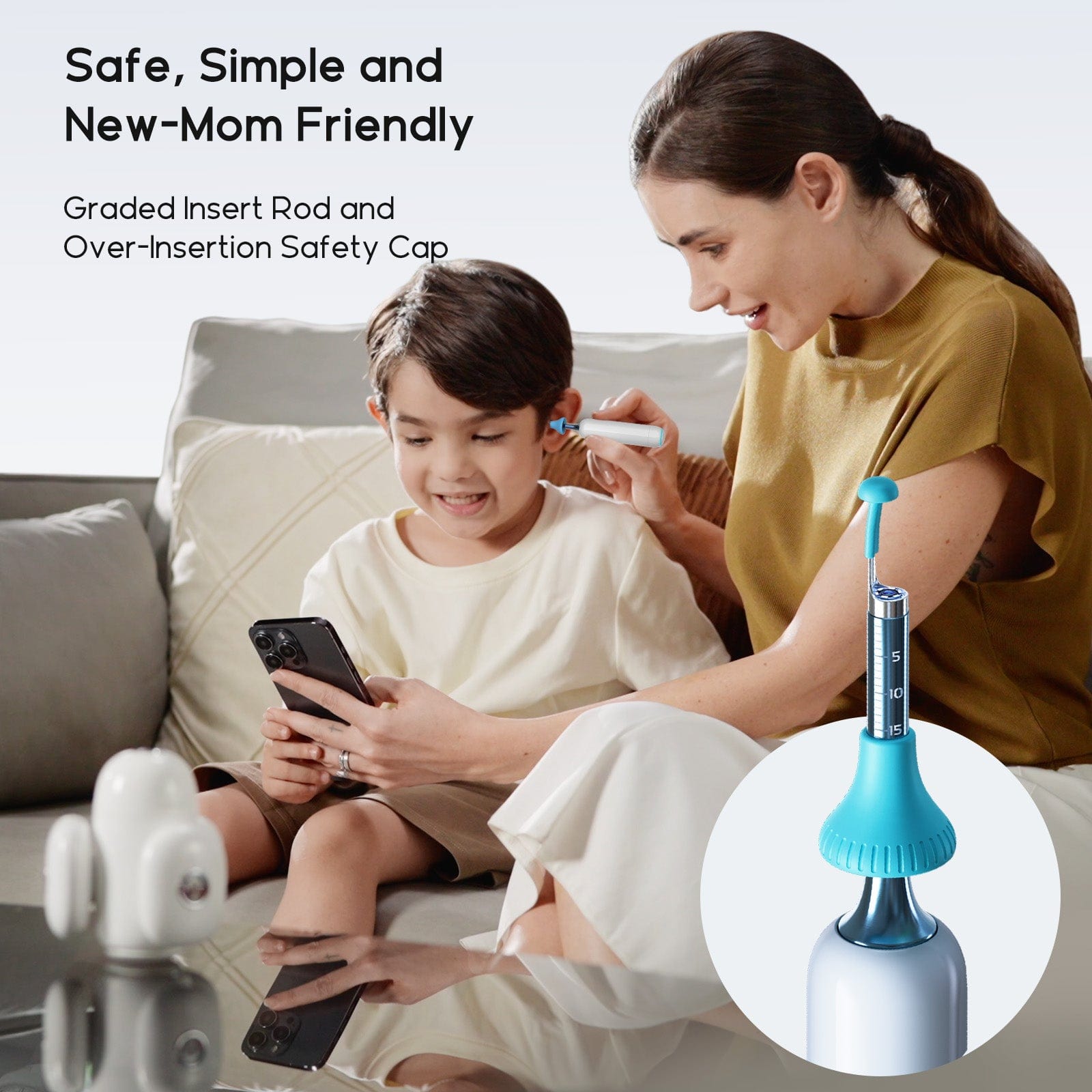 Bebird Home 30S Home Edition Ear Wax Removal Cleaner with Tweezer | Ear Cleaning Otoscope