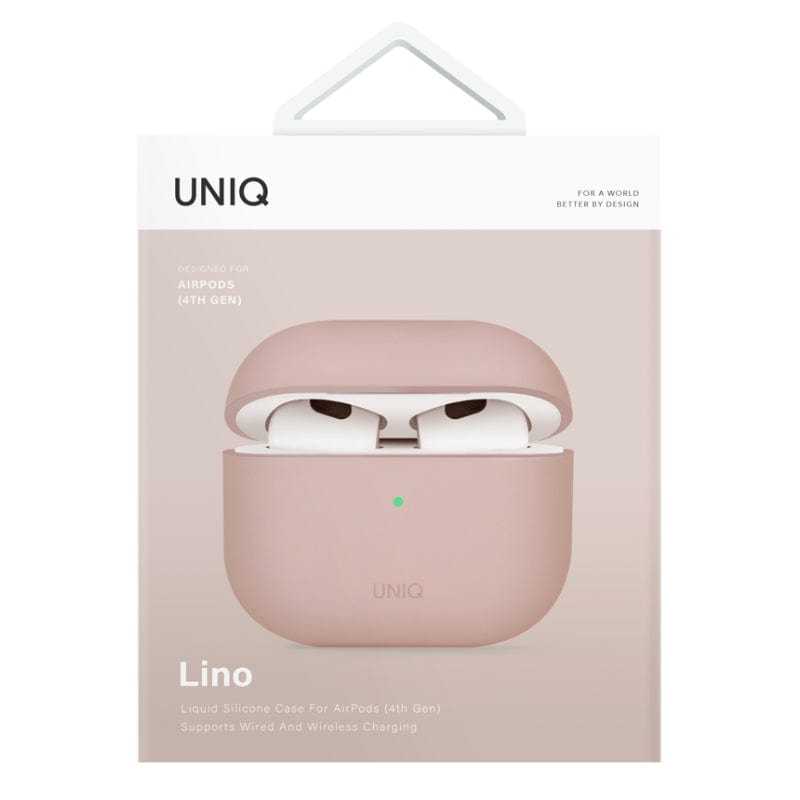 UNIQ Lino Airpods 4 Gen 2024 Liquid Silicon Case Cover