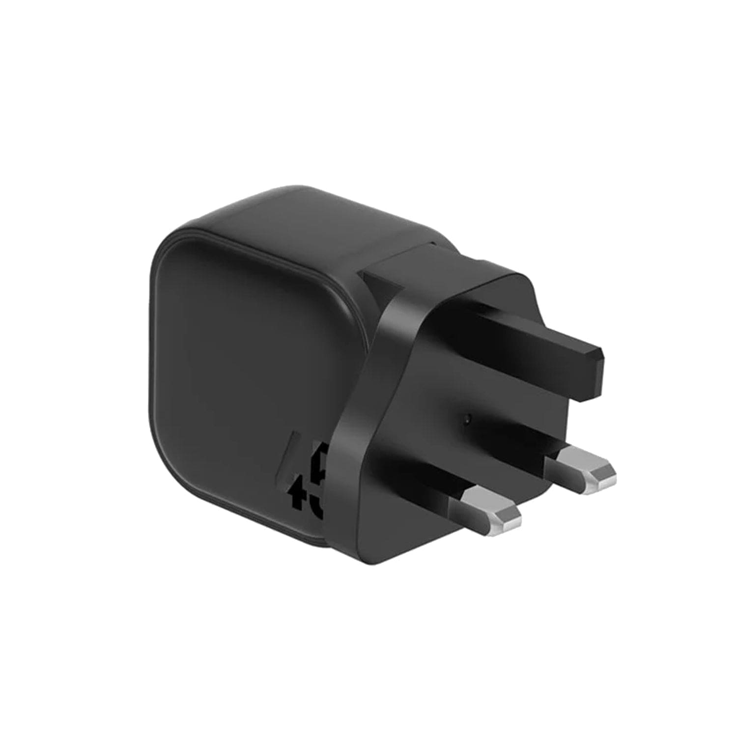 Energea Travelite 45W GaN UK 3-Pin Wall Charger with 2 USB-C Ports