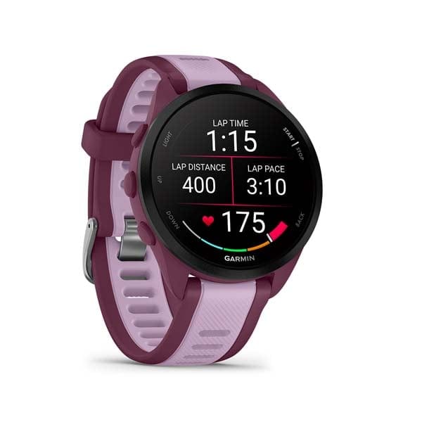 Garmin Forerunner 165, Easy to Use Lightweight GPS Running Smartwatch
