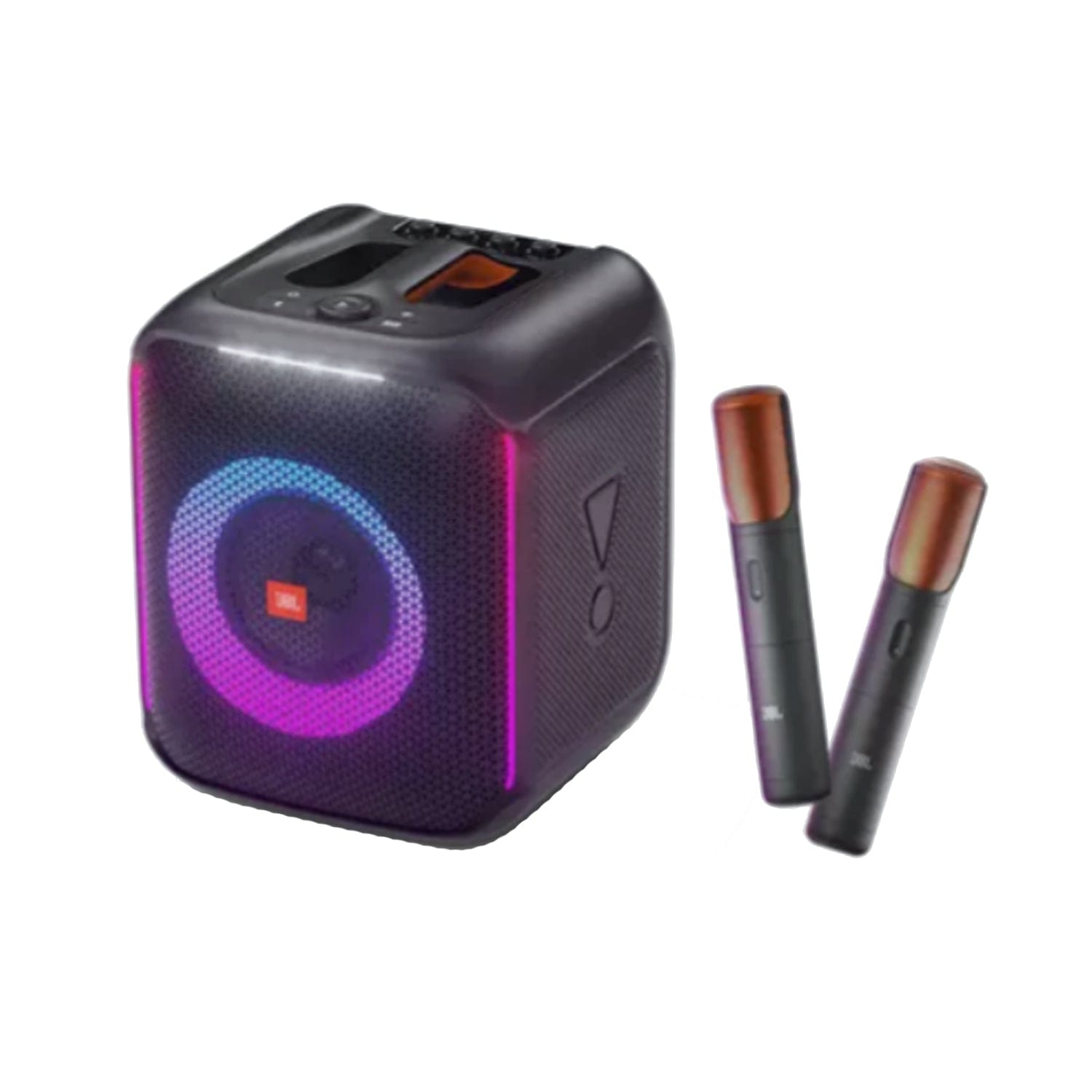JBL PartyBox Encore Portable Party Speaker with Dual Wireless Microphones & Built-In Dynamic Light Show