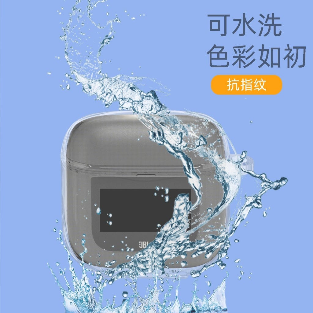 JBL Tour Pro 2 Wireless Earbuds Case, Transparent Clear Cover