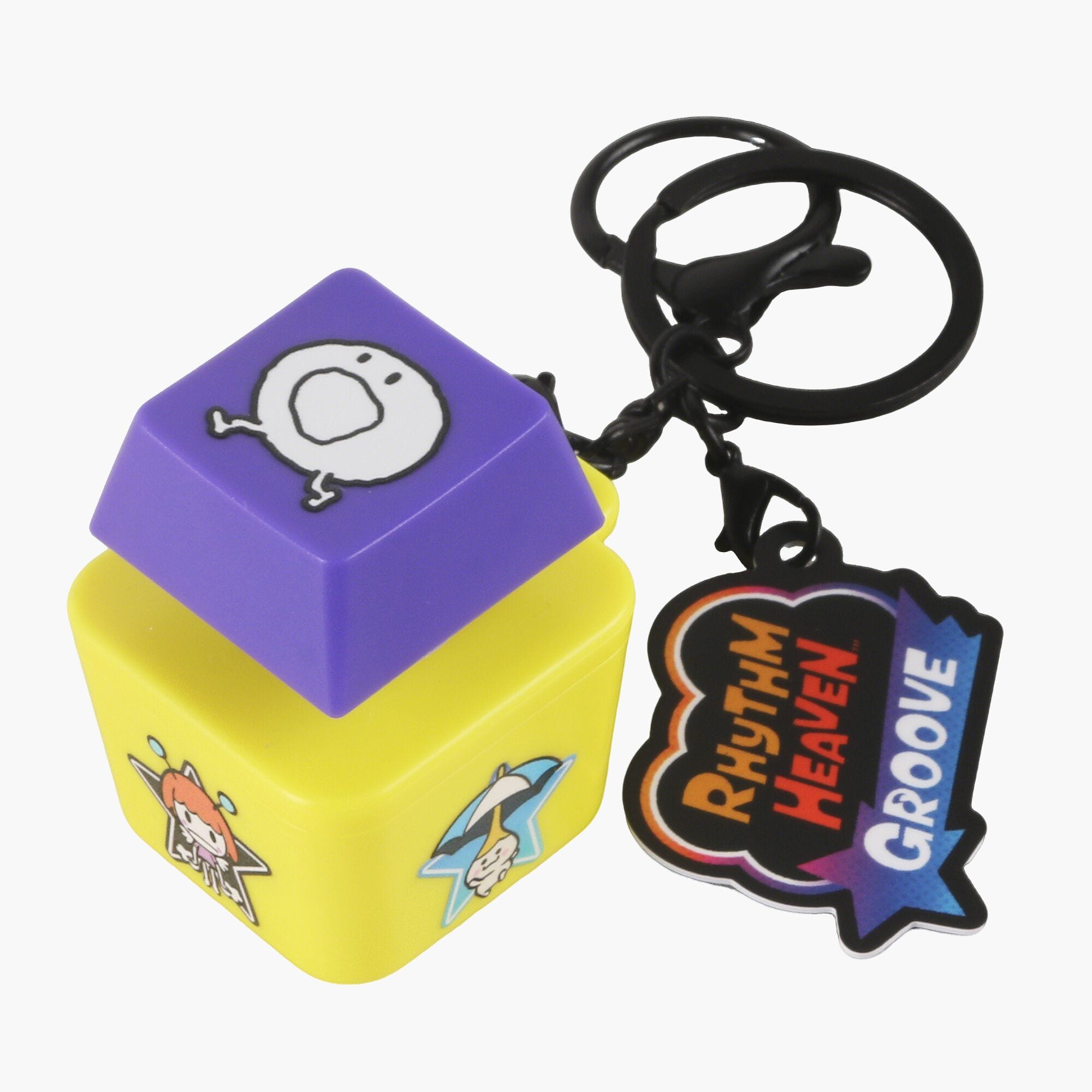 Keycap Keychain for Rhythm Heaven Groove
