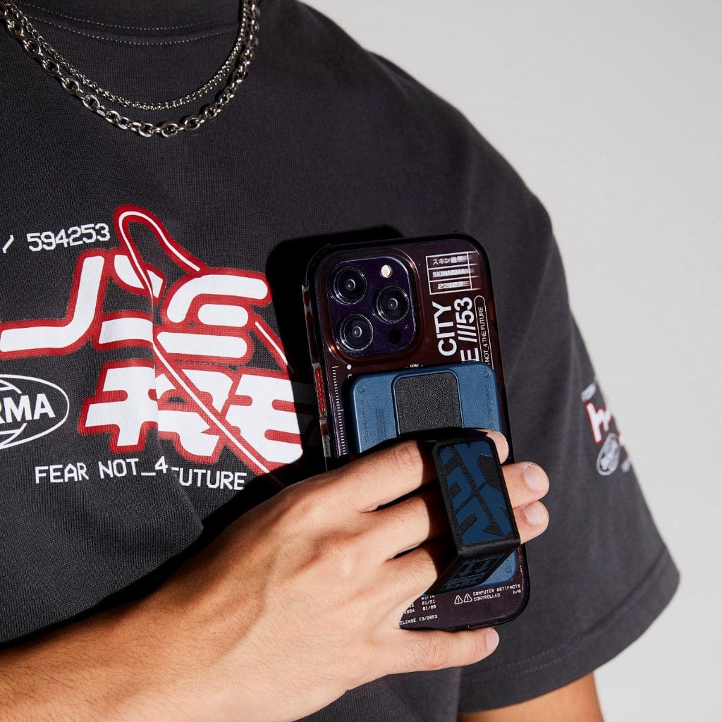 Skinarma Mirage Spunk Magnetic Card Holder with Grip Phone Stand