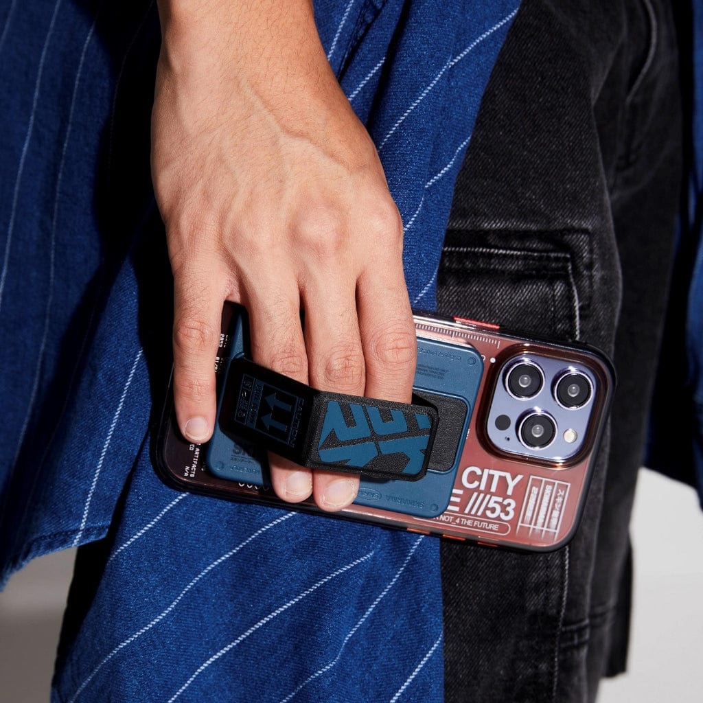 Skinarma Mirage Spunk Magnetic Card Holder with Grip Phone Stand