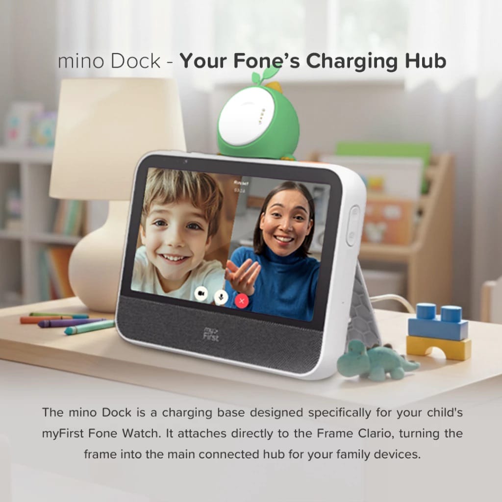 myFirst Frame Clario 7-inch Kid-Safe Smart Display & Digital Photo Frame
