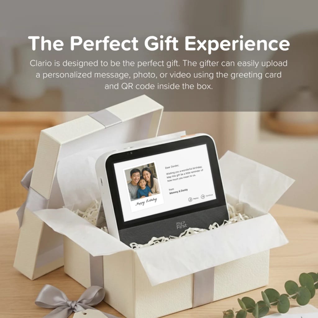 myFirst Frame Clario 7-inch Kid-Safe Smart Display & Digital Photo Frame