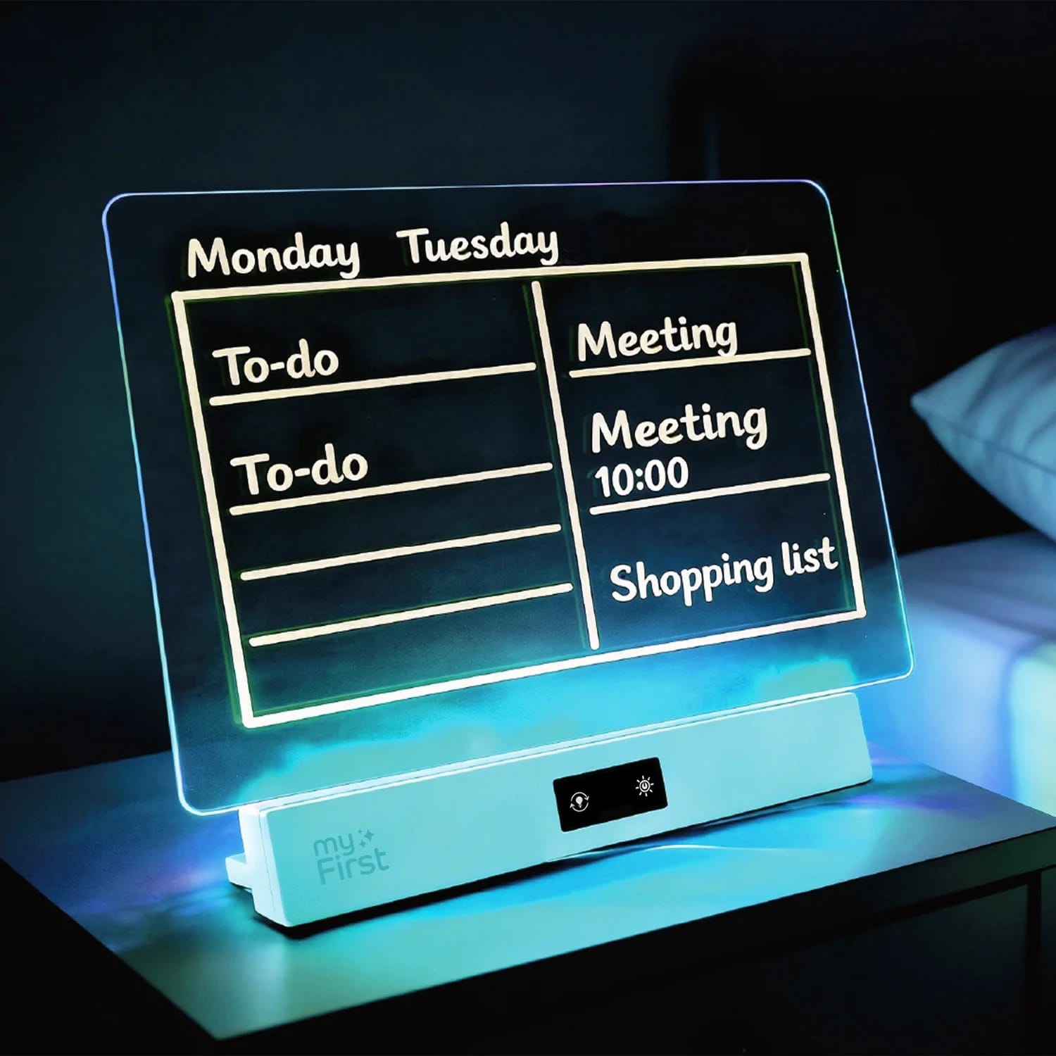 myFirst Sketch Clear Dual Light-Up Drawing Board Set