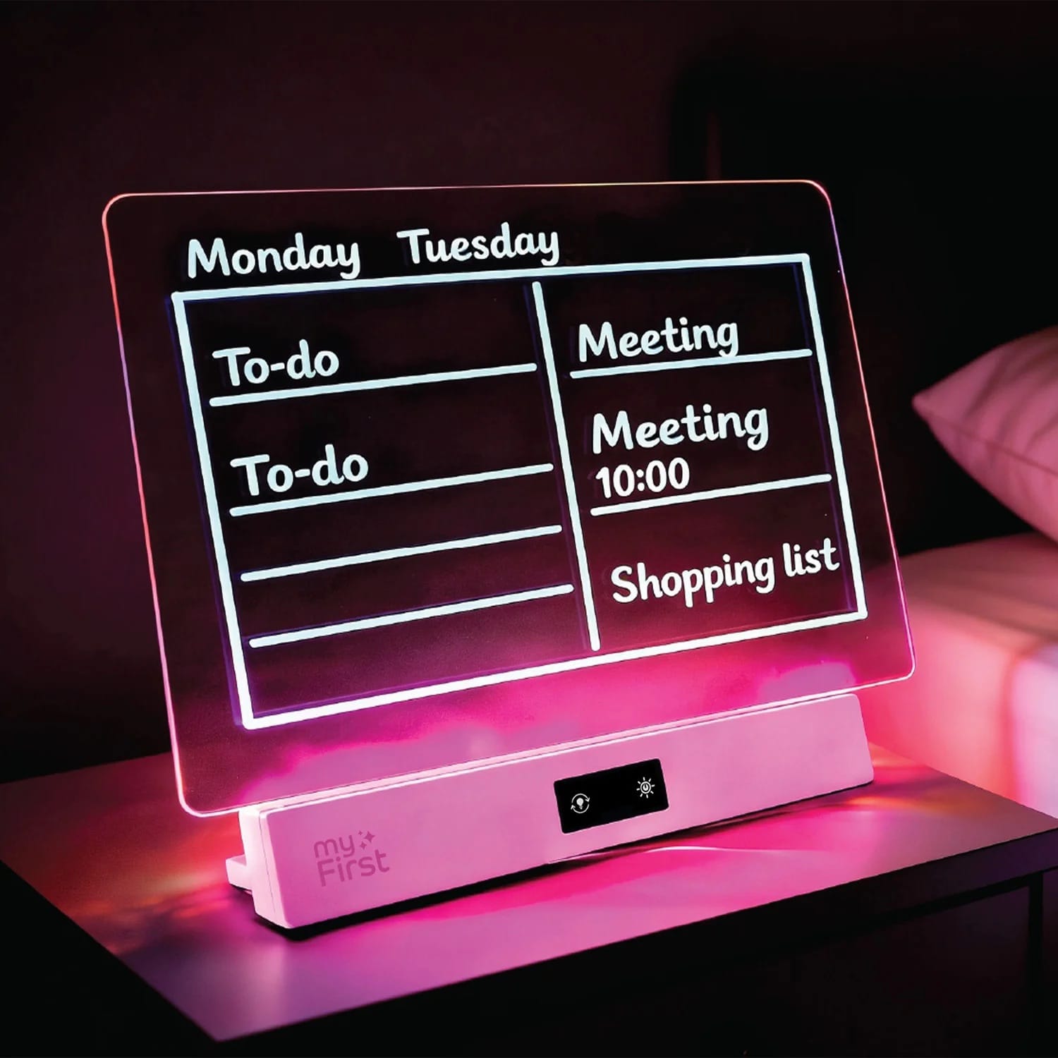 myFirst Sketch Clear Dual Light-Up Drawing Board Set