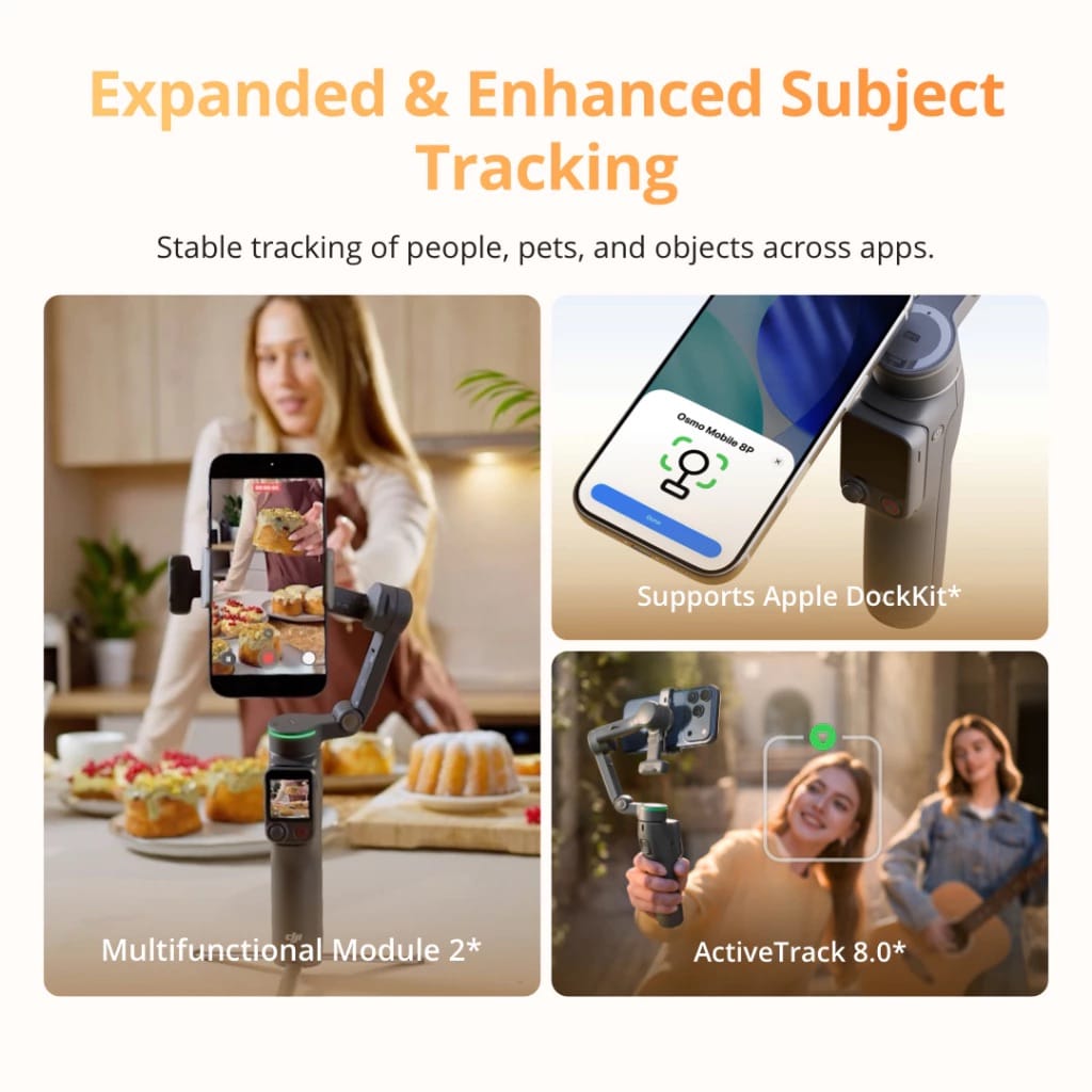 DJI Osmo Mobile 8P Pro Framing And Tracking Phone Gimbal
