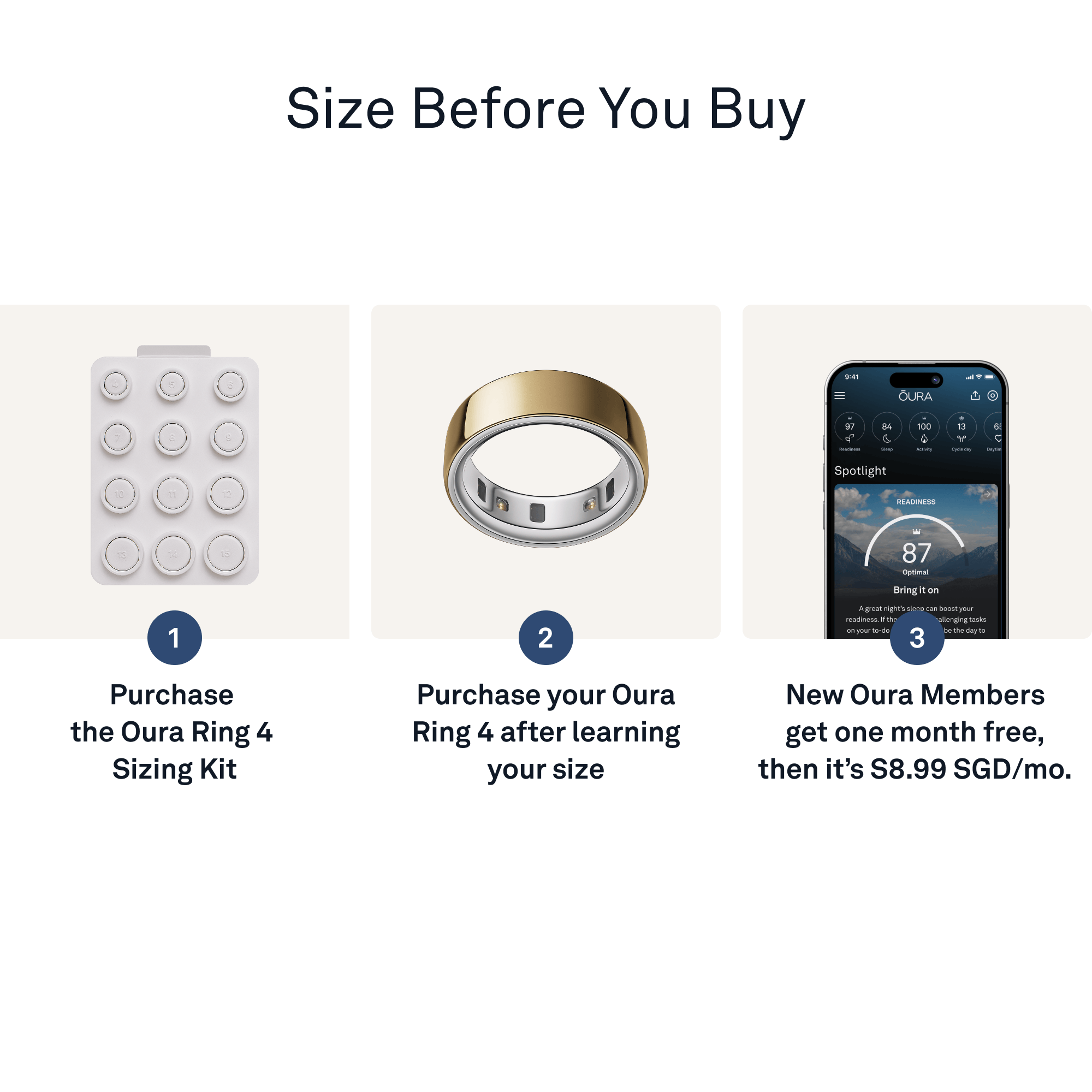ŌURA Ring 4 Sizing Kit