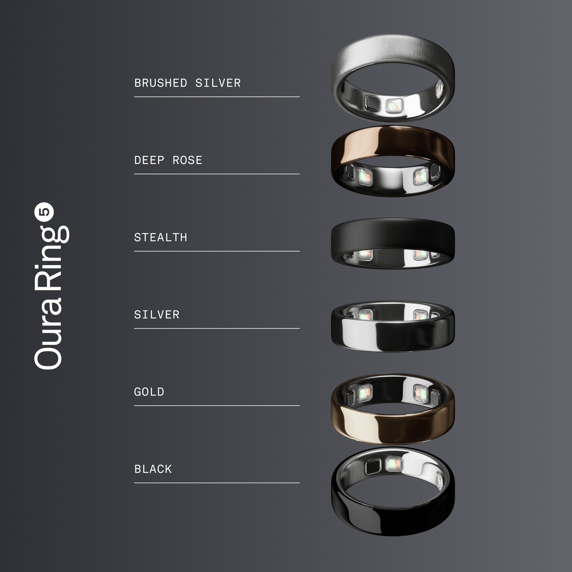 ŌURA Ring 5 Smart Ring