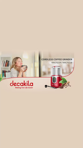 Decakila KMCF022L Cordless Coffee Grinder
