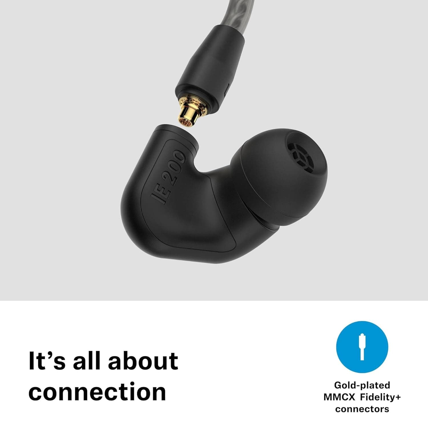Sennheiser IE 200 In-Ear Audiophile Wired Earphones