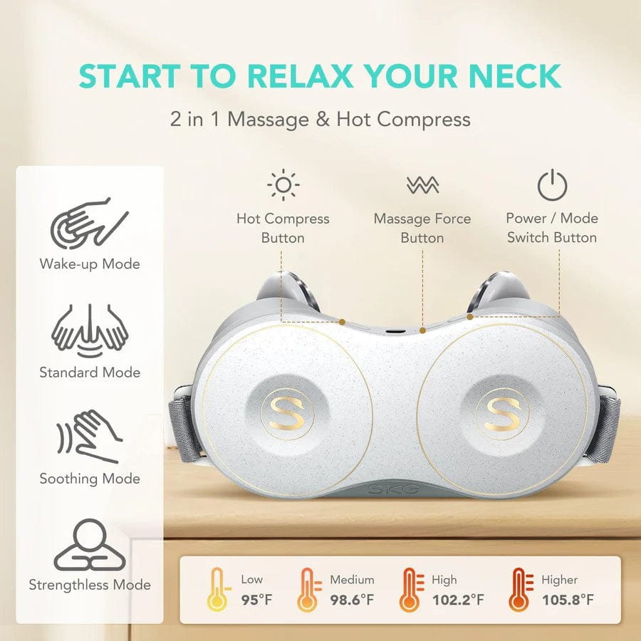 SKG H7 Shiatsu Neck and Shoulder Massager