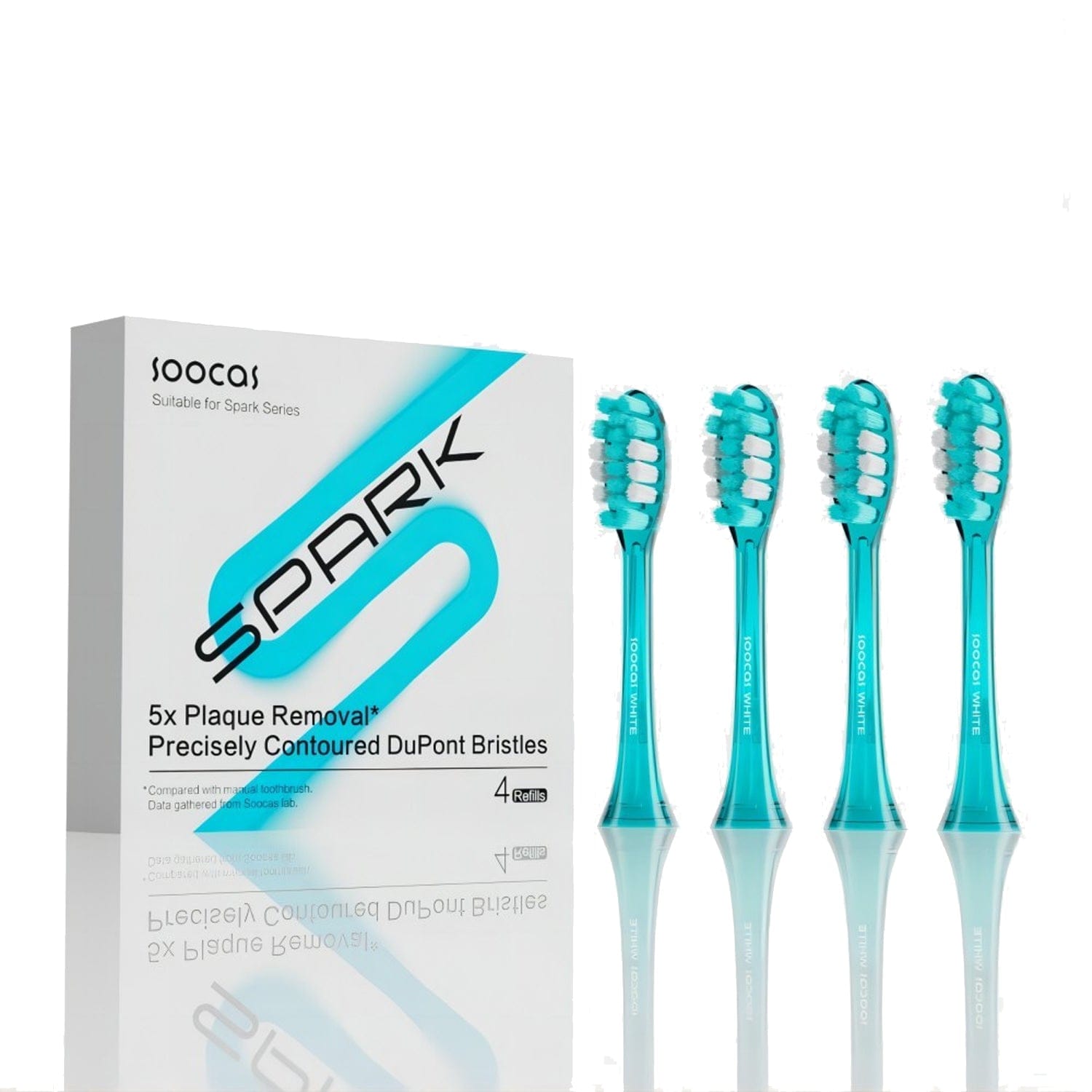 Soocas Spark Electric Toothbrush Head 4-Piece Bundle