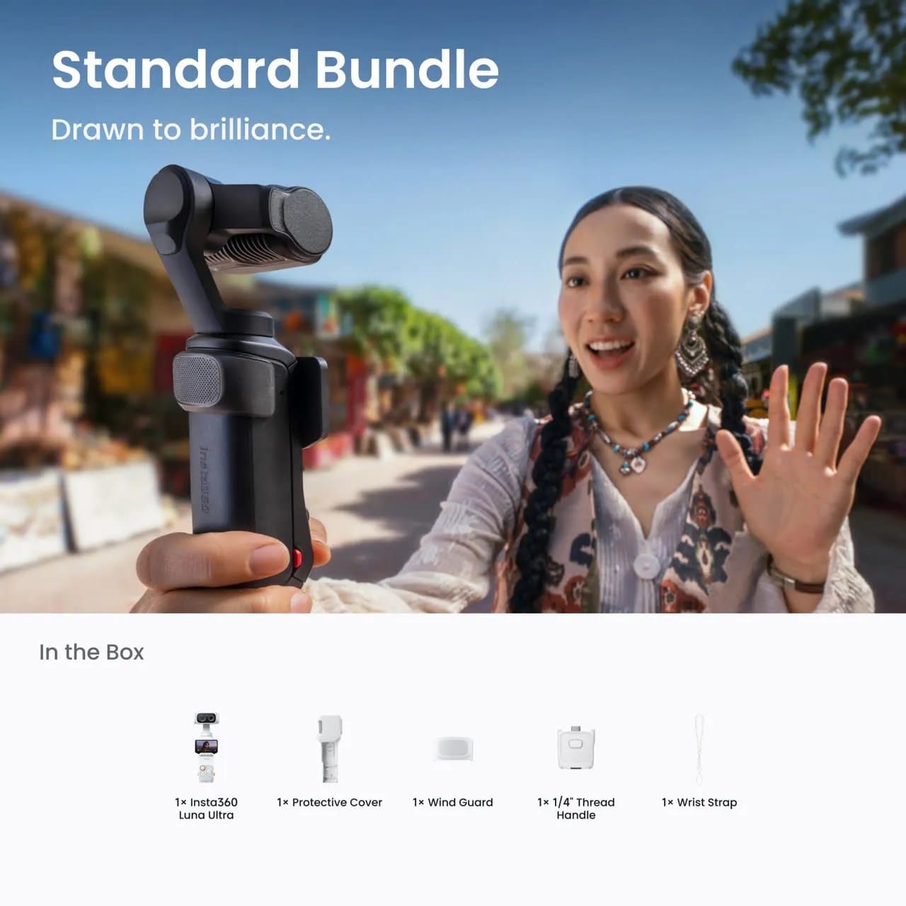 Insta360 Luna Ultra Gimbal Camera