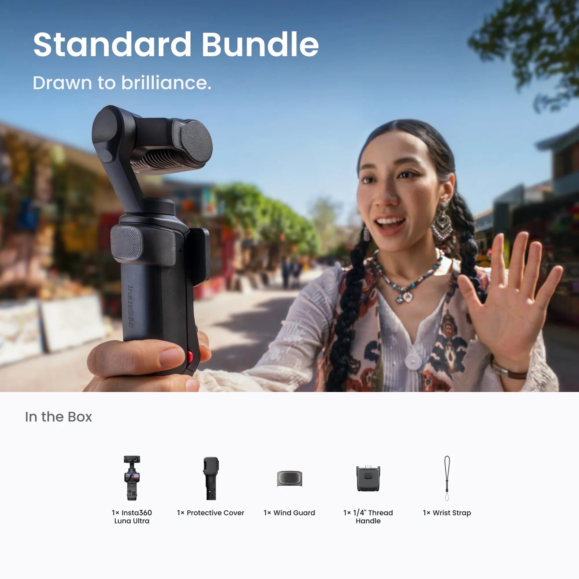 Insta360 Luna Ultra Gimbal Camera
