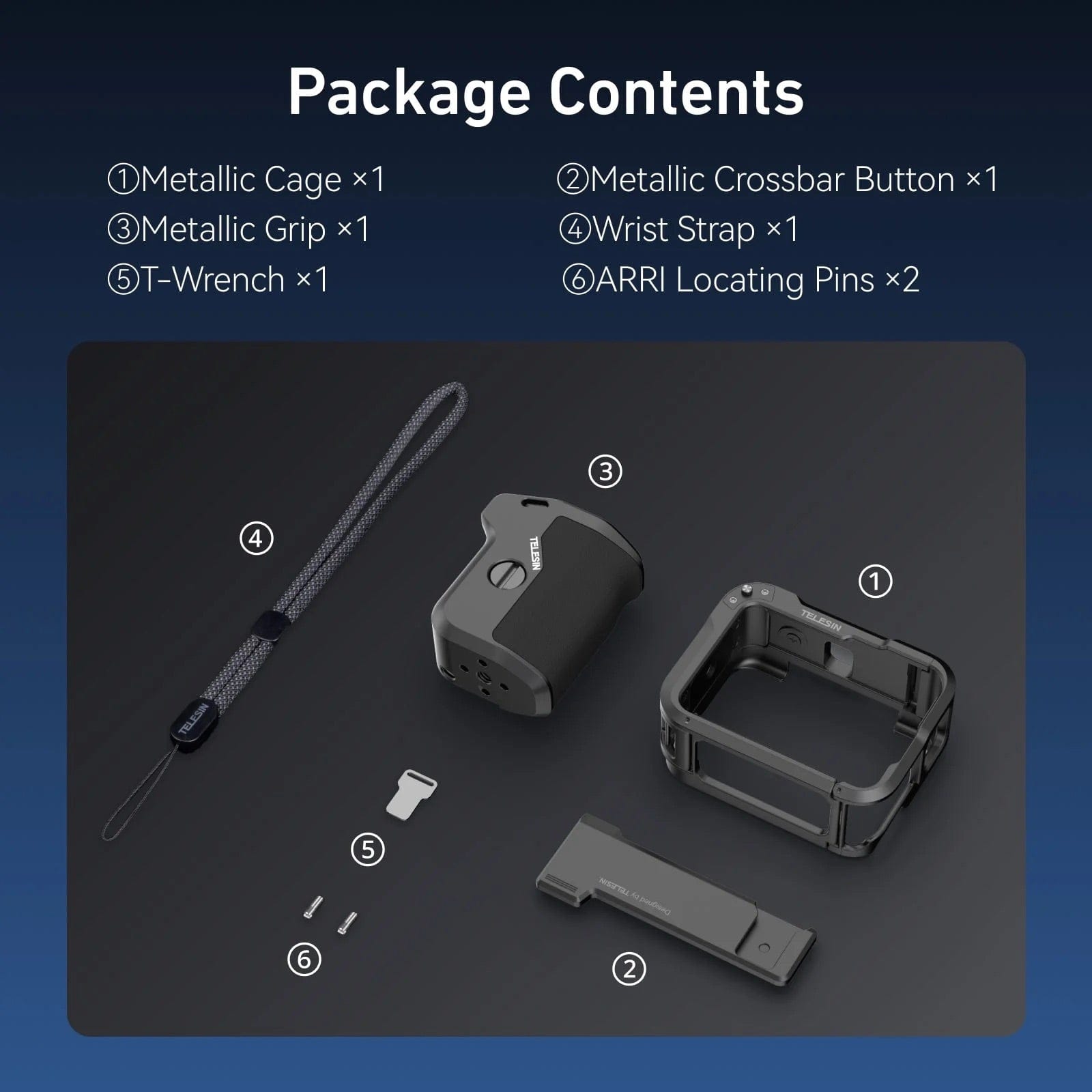 Telesin Street Grip Kit for Ace Pro /Pro 2