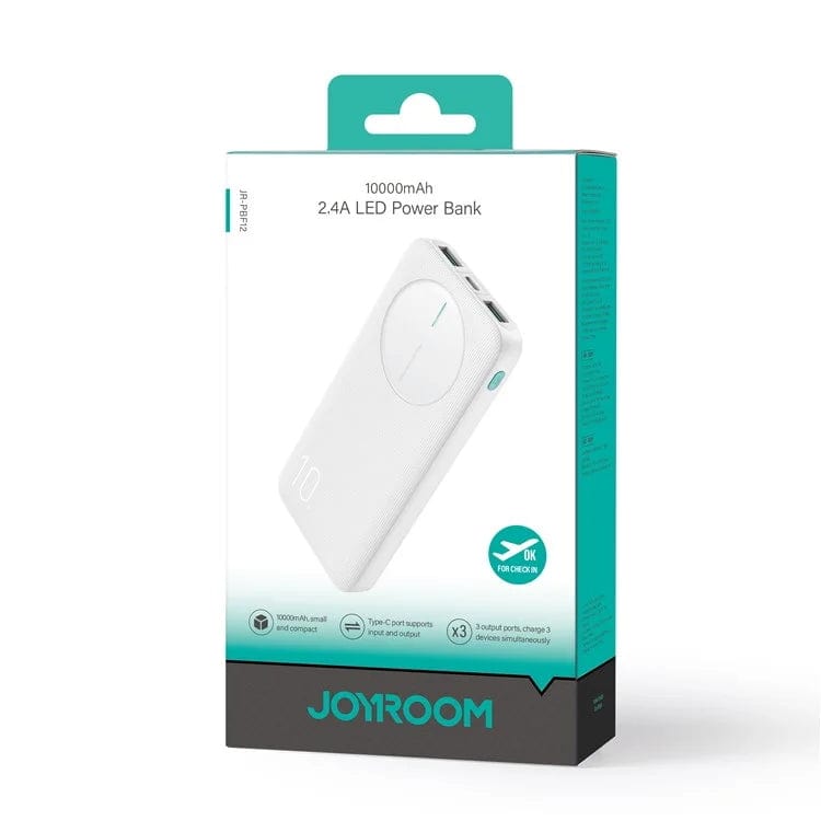 Joyroom 10000MAH 2.4A Led Power Bank