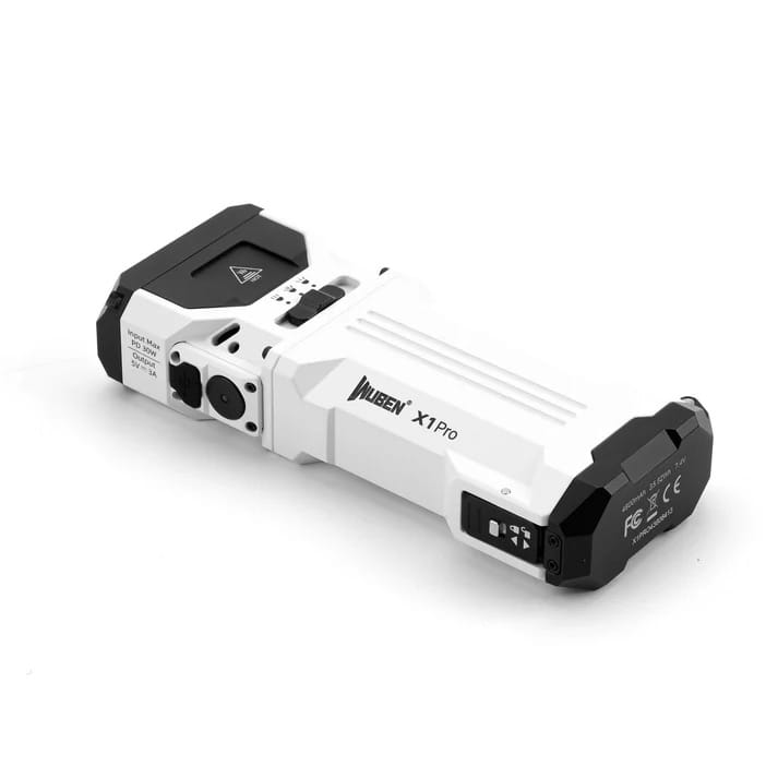 Wuben X1Pro 12300 Lumens Rechargeable EDC Flashlight with Power Bank & Clip