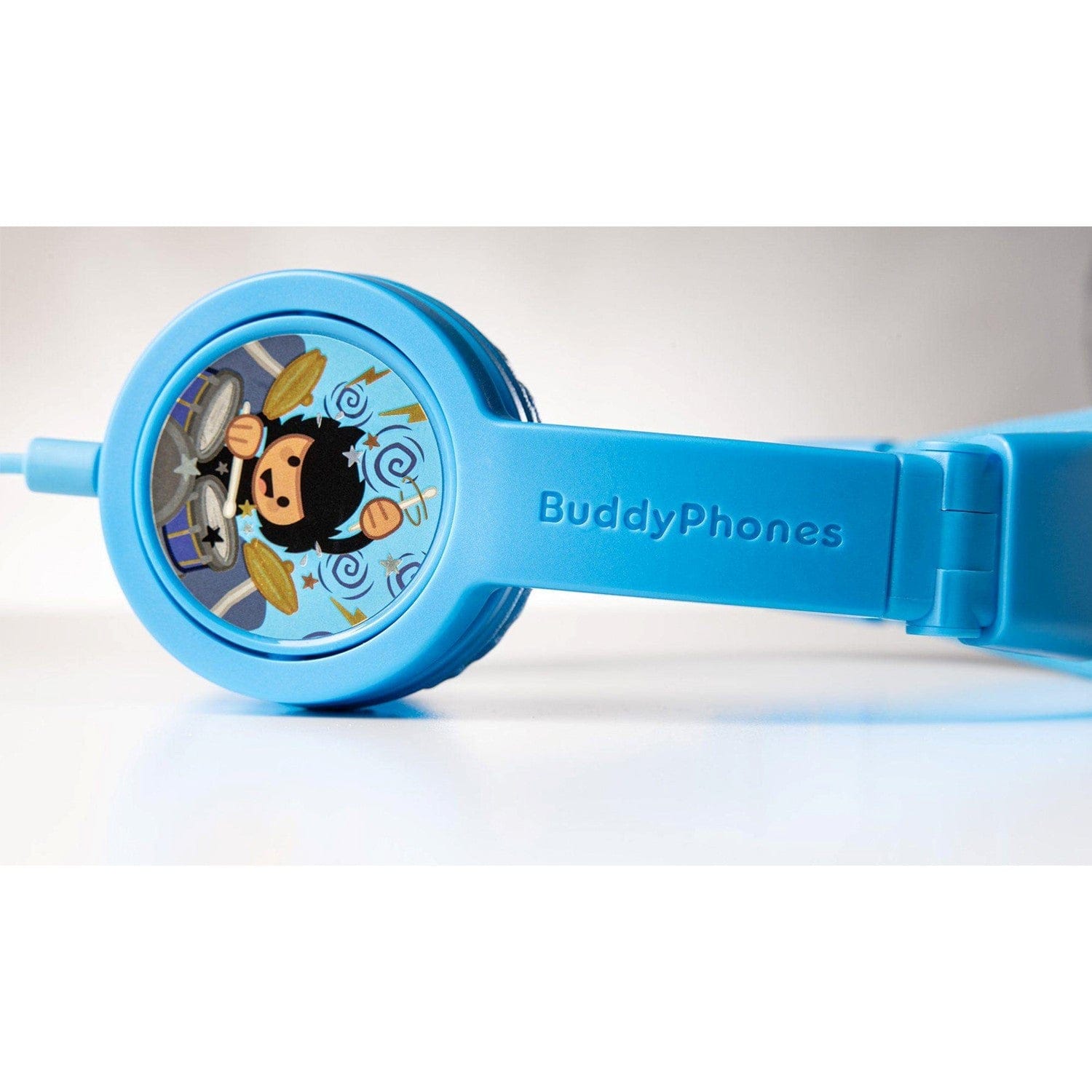 BuddyPhones Explore+ Wired Inline Mic Headphones