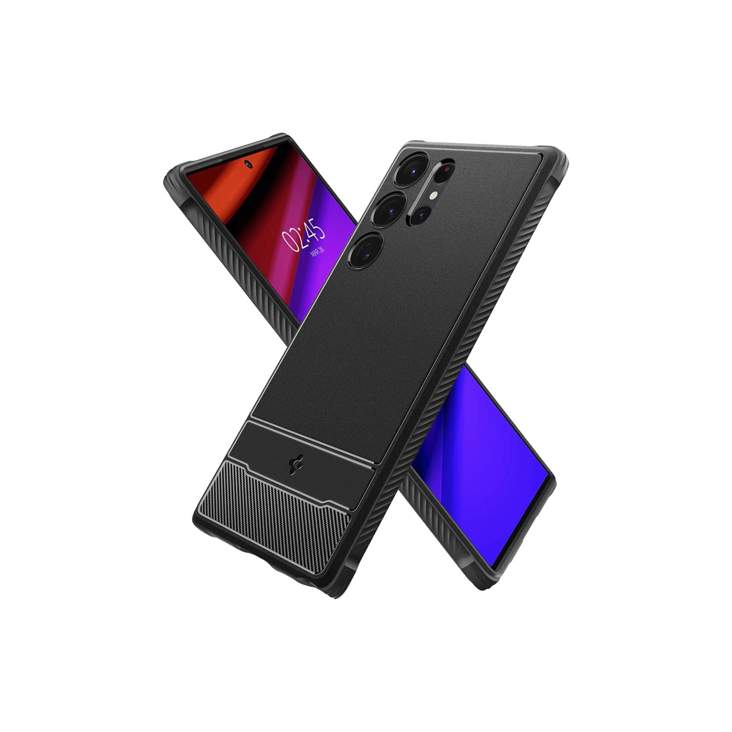 Spigen Rugged Armor Case for Samsung Galaxy S23 Ultra