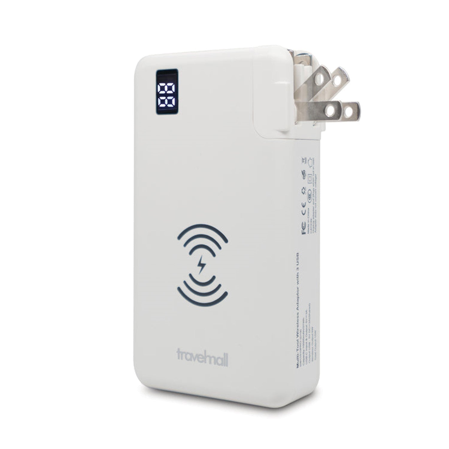 Travelmall Digital Display Multi-Tool Travel Adapter