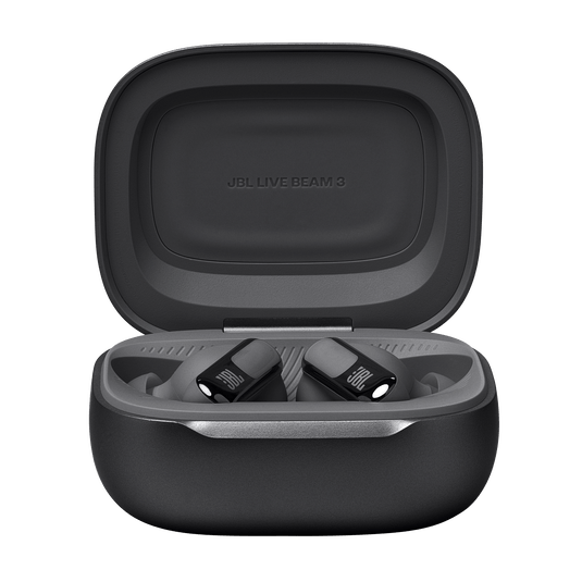 JBL Live Beam 3 True Wireless Noise-Cancelling Earbuds with Stick-Closed Design & Smart Charging Case