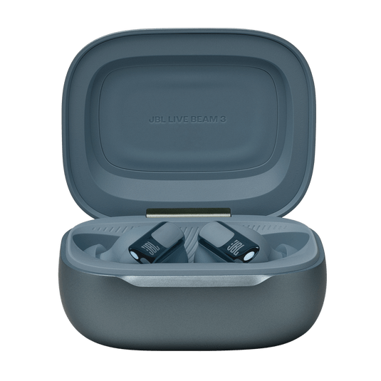 JBL Live Beam 3 True Wireless Noise-Cancelling Earbuds with Stick-Closed Design & Smart Charging Case