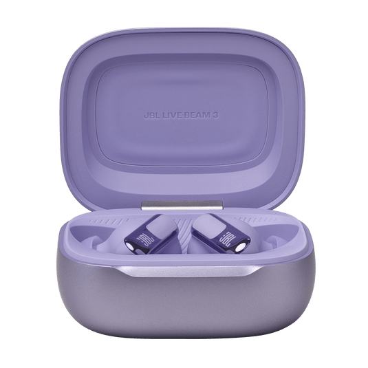 JBL Live Beam 3 True Wireless Noise-Cancelling Earbuds with Stick-Closed Design & Smart Charging Case