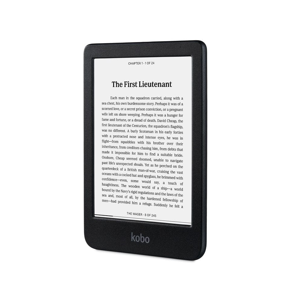 Kobo Clara BW Black White 6 E Reader With Glare Free E Ink Carta 1 kobo-clara-bw-black-white-6-e-reader-with-glare-free-e-ink-carta-1