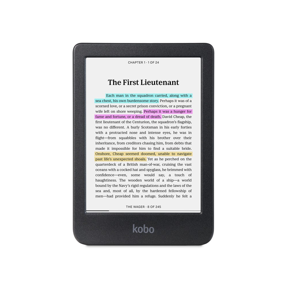 Kobo Clara Colour 6" e-Reader with E Ink Kaleido 3 Display