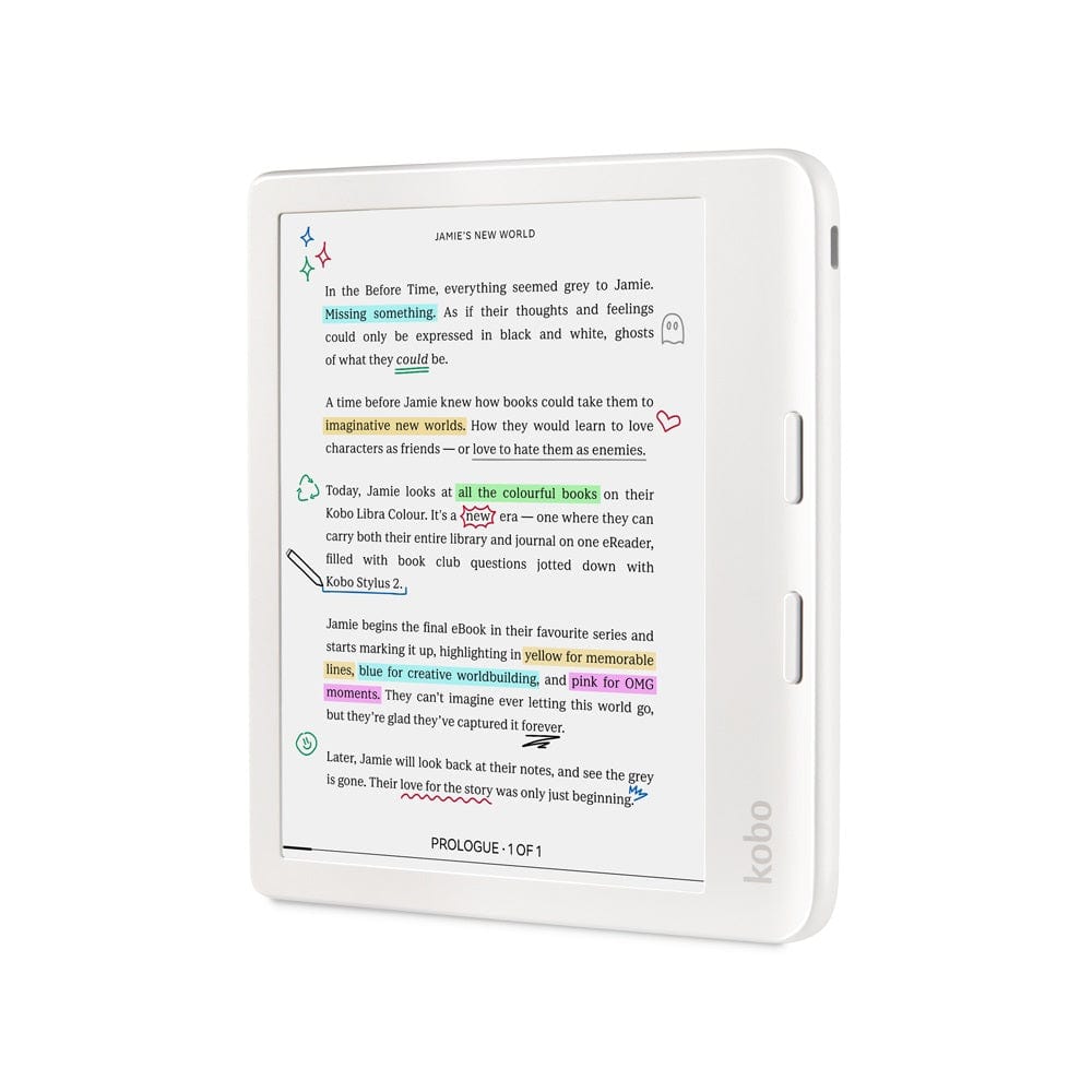 Kobo Libra Colour e-Reader with 7" E Ink Kaleido 3 Display