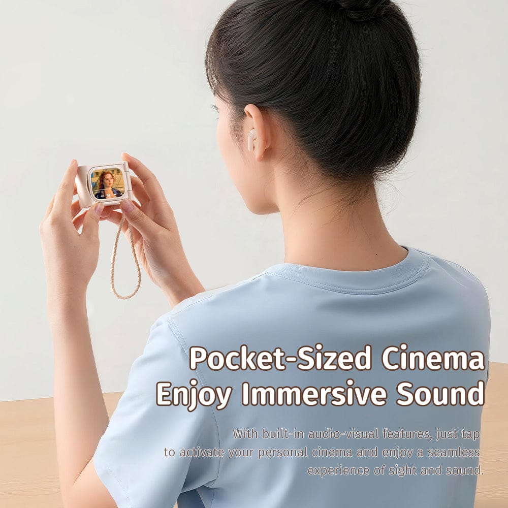 ROCK Crayon Shinchan RAU0797 Camera Style Bluetooth Earphones with Color Touch Screen