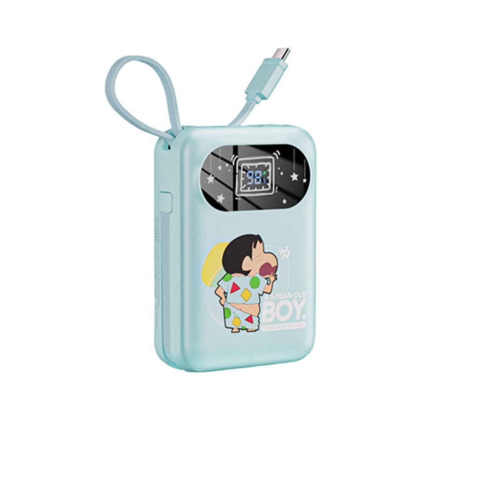 ROCK Crayon Shinchan Y11 mini Power Bank with Cable (20000mAh)