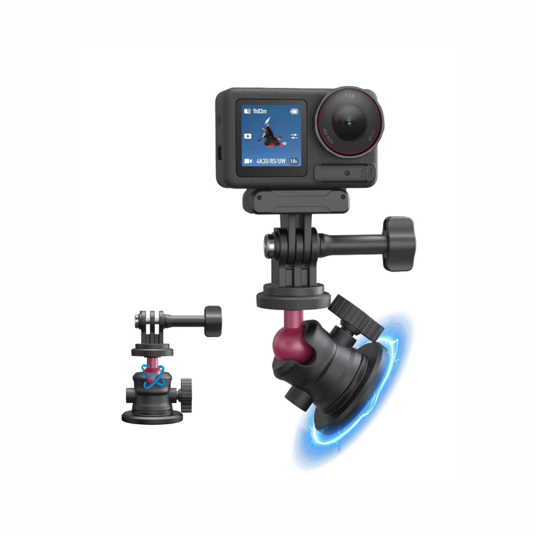 Telesin Ballhead Magnetic Mount for Action Cameras