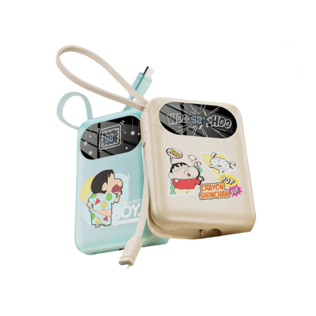 ROCK Crayon Shinchan Y11 mini Power Bank with Cable (20000mAh)
