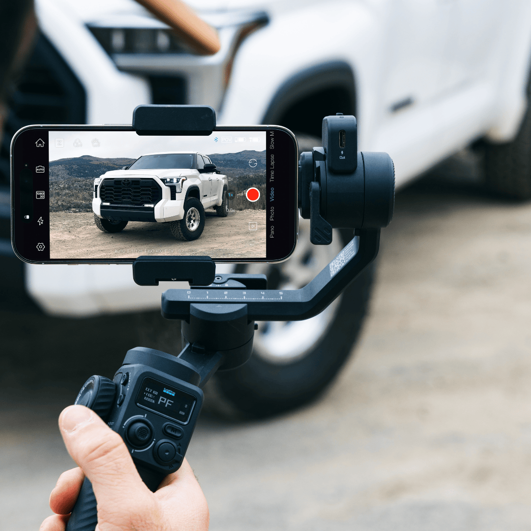 GoPro Fluid Pro AI Premium Multi Device Gimbal Stabilizer With AI Tracking for Smartphone & Cameras