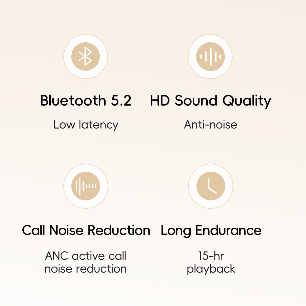 ROCK O3 ANC Bluetooth Wireless Headphone