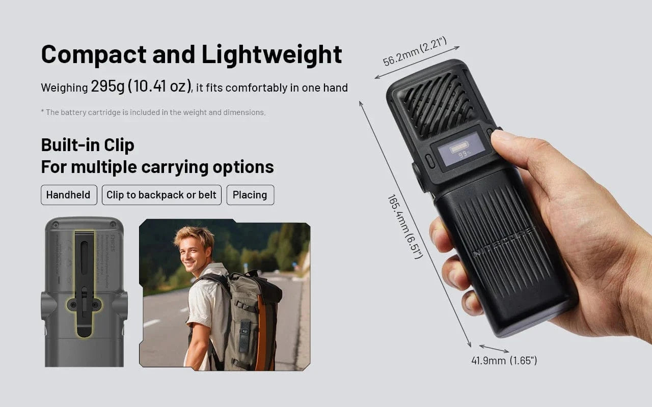 Nitecore EMR25 3in1 Rechargeable Electronic Mosquito Repellent