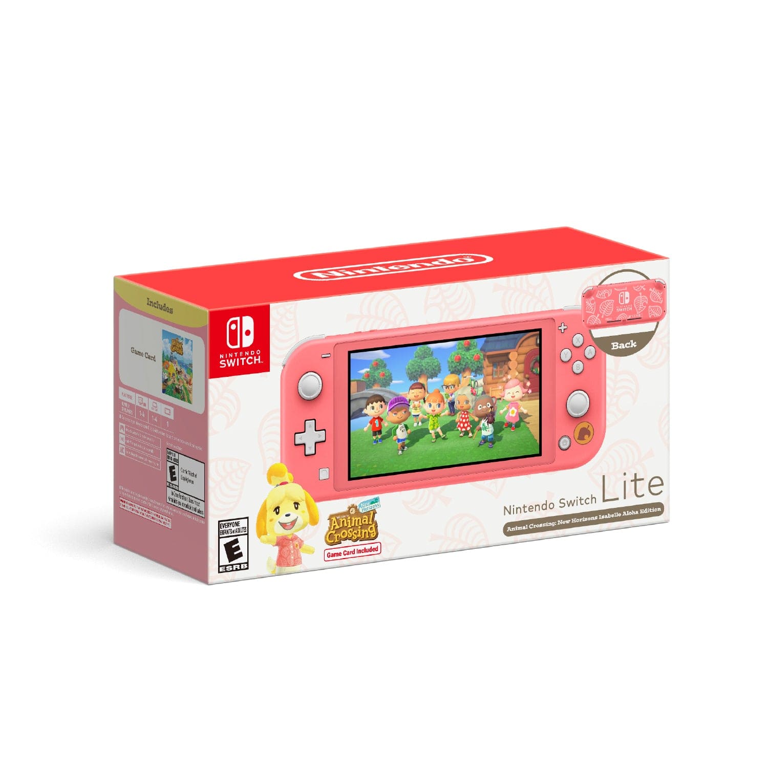 Nintendo Switch Lite Animal Crossing : New Horizons Isabelle Aloha Edition