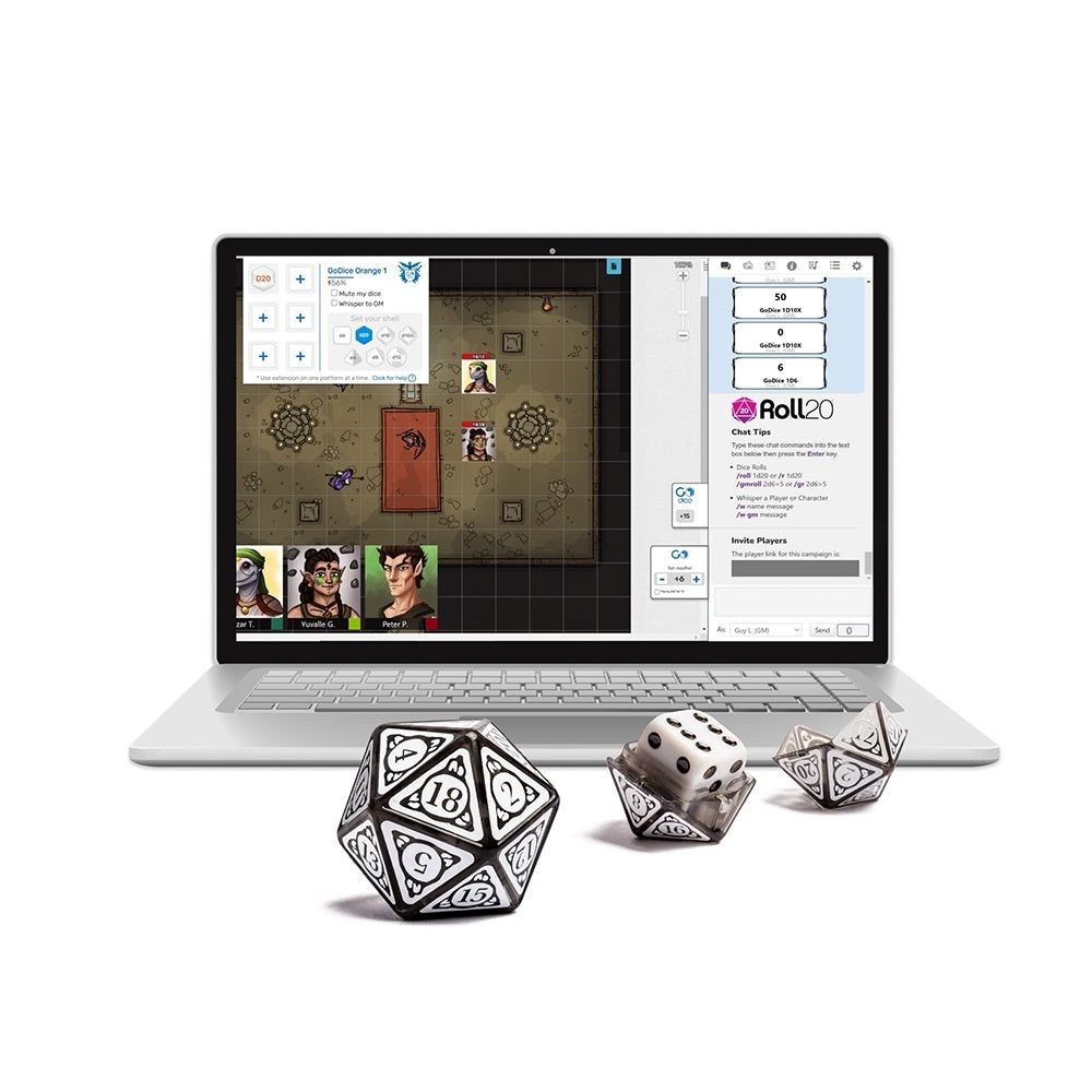 GoDice D20 Connected Smart RPG Dice
