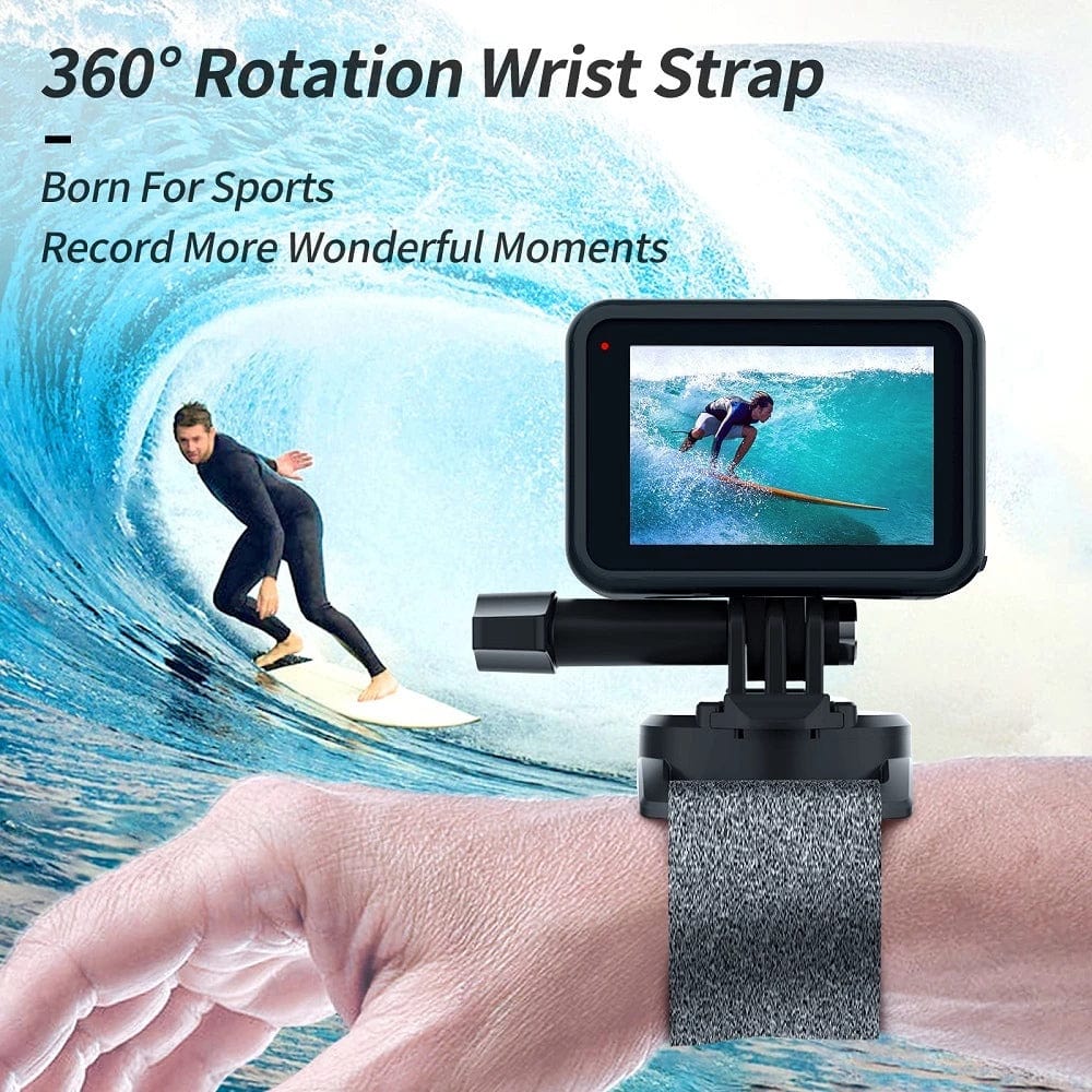 Telesin 360 Degree Steerable Wrist Strap for Action Cameras